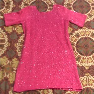 Vero Moda Pink Sweater Dress